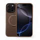 Premium Carbon MagSafe Case TP-100 за iPhone 14 Pro - Titanium Златист