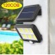SL-F120 F100  120 LED соларна лампа PIR защитен разделен преносим слънчев панел сензор за движение прожектор 