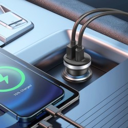 EARLDOM 12V CC27 Адаптер USB+USB-C 30W