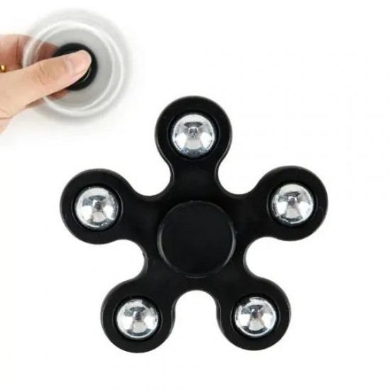 Играчка Fidget Spinner 7+ - Черен