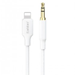 EARLDOM AUX62 Lightning към 3.5MM AUX преобразуващ кабел с дължина 1 метър