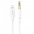 EARLDOM AUX62 Lightning към 3.5MM AUX преобразуващ кабел с дължина 1 метър