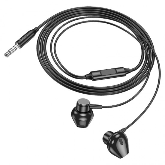 HOCO Слушалки M125 с микрофон 3.5mm (Черен) 