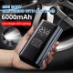 Мощен 12V дигитален компресор с LED светлина PR-1170-323  – 170 PSI, бързо надуване, мониторинг на налягането, подходящ за автомобил, мотор, колело, топки и легла