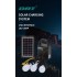 AT-888 DAT Solar light home lighting system комплект+Power bank от 1 фенер+ 3 лампи 9V 3.5 панел