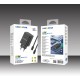 L✮Star 45W 2в1 LS56 2изх. PD(25W)+QC3.0(20W)+кабел USB-C към USB-C - Черен