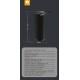 WUW R151 Безжичен тонколона +LED осветление  - Черен