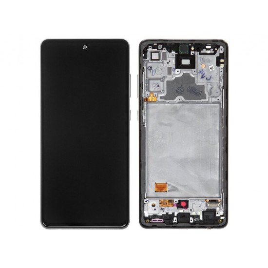 LCD Дисплей с тъчскрийн за Samsung (малък) A72 4G/5G 2021+Рамка SM-A725/A726 OLED по-стеснен екран