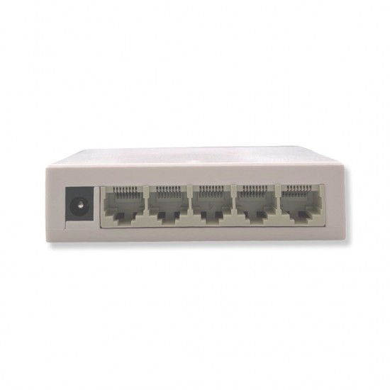 JR05-EN 5-портов Ethernet Switch Суич 10/100 Mbps DC-5V