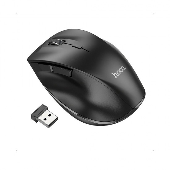 Безжична Мишка HOCO GM24 Mystic six-button 2.4GHZ - Черен