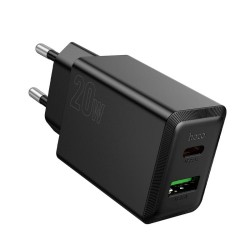 HOCO Адаптер "N69 PD20W+QC3.0 - Черен
