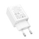 HOCO 220V Адаптер "N69 PD20W+QC3.0 - Бял