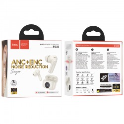 Hoco EQ22 Singer безжични блутут слушалки ANC+ENC - Бял