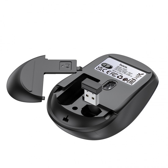 Безжична Мишка HOCO GM24 Mystic six-button 2.4GHZ - Черен