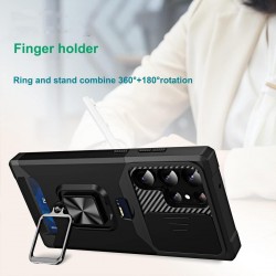 Удароустойчив калъф TP-30 за Samsung A16 4в1 с джобче 