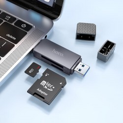 “HB45 Spirit” Четец на карти 2в1 USB-A USB-C 3.0 5Gbps