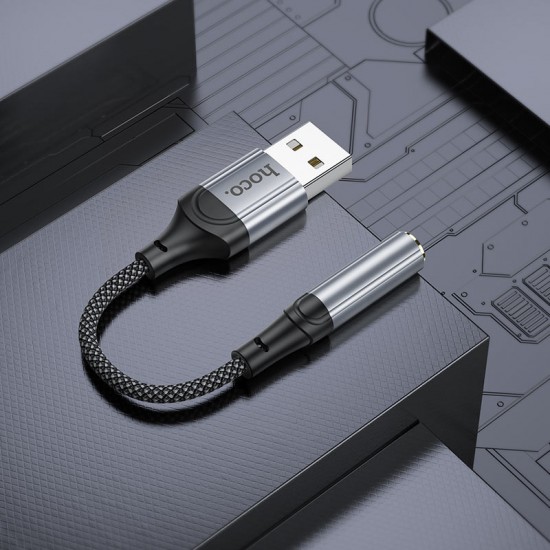 Hoco LS36 Fresh адаптер USB-A към 3.5mm жак