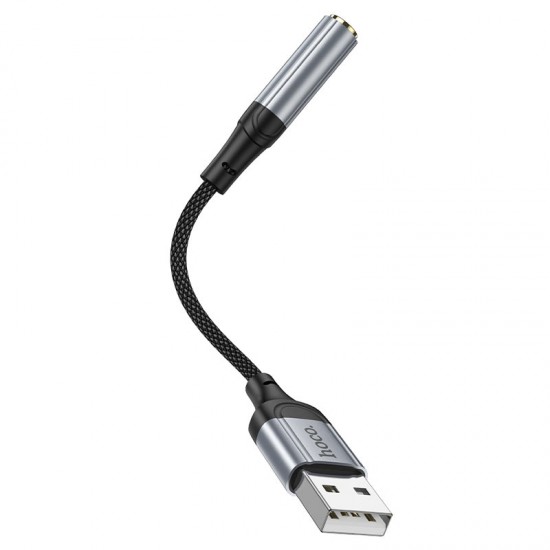 Hoco LS36 Fresh адаптер USB-A към 3.5mm жак