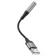 Hoco LS36 Fresh адаптер USB-A към 3.5mm жак