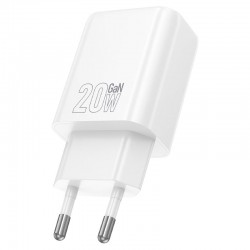 HOCO Адаптер "N61 Gentle" PD20WUSB-C+ QC3.0 18W - Бял