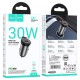 HOCO “NZ16 Rigorous” Черен - Адаптер с 1изх. PD30W 1хUSB-C