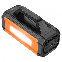 HOCO QS4 Авариен автомобилен комплект+компресор Automobile emergency high power, Черен 10,000mAh