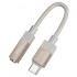 Hoco UPA32C Fresh адаптер USB-C към 3.5mm жак - Златист
