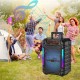 ZQS12158 Подвижна Караоке 12'' Sing-e 40W тонколона+ безжичен микрофон