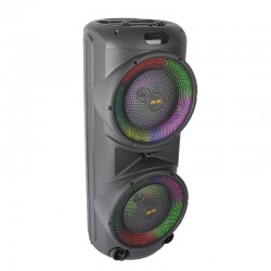 ZQS10206 / 10209 Подвижна Двойна Караоке 2x12'' Sing-e 50W тонколона+ безжичен микрофон