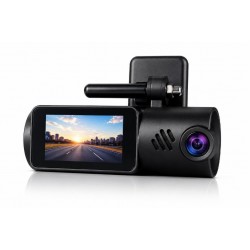 K4 1080P Автомобилен DVR камера с G-сензор Видеорекордер и Камера за задно виждане Двоен обектив HD