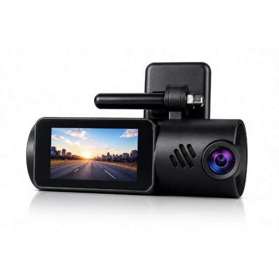 K4 1080P Автомобилен DVR камера с G-сензор Видеорекордер и Камера за задно виждане Двоен обектив HD