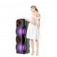 ZQS8225 Портативна Двойна Караоке 8'' Sing-e 30W тонколона+жичен микрофон