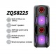 ZQS8225 Портативна Двойна Караоке 8'' Sing-e 30W тонколона+жичен микрофон