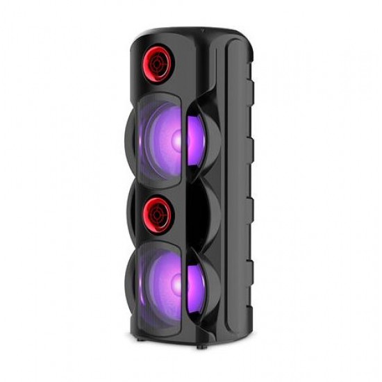ZQS8225 Портативна Двойна Караоке 8'' Sing-e 30W тонколона+жичен микрофон