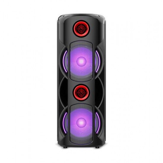 ZQS8225 Портативна Двойна Караоке 8'' Sing-e 30W тонколона+жичен микрофон