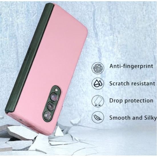 Z15 Silicone case за Samsung Z Fold 7 от 2 части - Розов