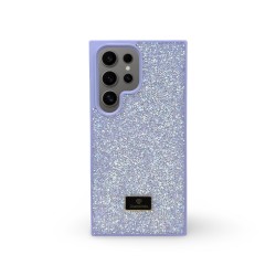 Кейс за телефон с камъни D130 за Samsung Galaxy S25 Plus (Лилав)