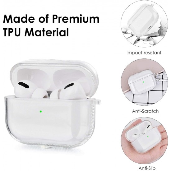 Прозрачен Силиконов калъф BN-18 за Airpods Pro 2-gen