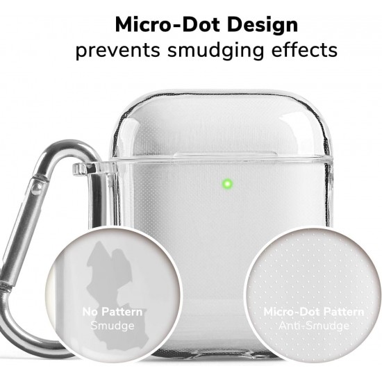 Прозрачен Силиконов калъф BN-18 за Airpods 1/2