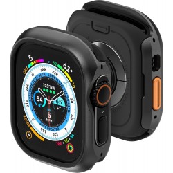 Премиум Алуминиев кейс W2 BN14 Black за смарт часовник Apple Watch Ultra 49mm