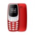 BM10 Мини мобилен телефон (Червен) – Най-малкият в света отключен Dual SIM с промяна на гласа, Bluetooth
