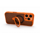 Premium Carbon MagSafe Case TP-100 за iPhone 16 - Оранжев