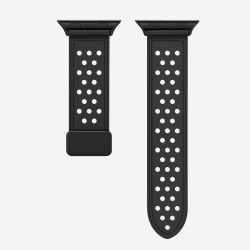 Кожена Магнитна каишка BN-12 Apple Watch 44/45/46/49mm Ultra - Черен