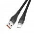 L✮Star LS-23 60W Плетен Кабел Fast USB към Type-C 1M - Черен