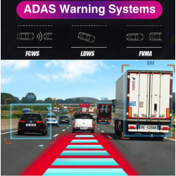 1802 ВИДЕОРЕГИСТРАТОР с ОГЛЕДАЛО FULL-HD 1080P  + ЗАДНА КАМЕРА 4.89"