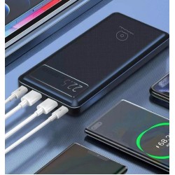 WUW Y100 22.5W 20,000mAh PD+QC3.0 изх.USB 20,000MAH - Черен