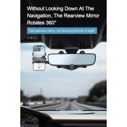 Стойка за огледало за кола HH5 на 360 градуса