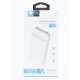 WUW Y129 2.1A POWER BANK Type-C 1 USB 2 - 20,000 mAh - Черен