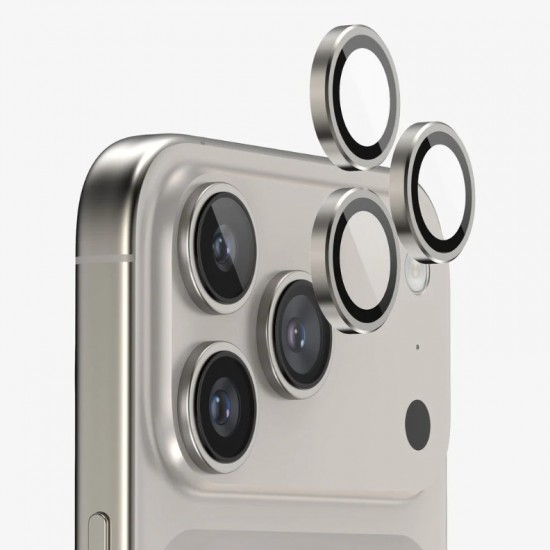 Цветен протектор за Камера iPhone 17 Pro / 17 Pro Max - (Grey) 