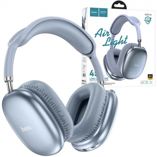 HOCO W35 Безжични слушалкиFree Music 40 часа - Син